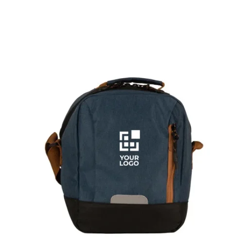Gift Campaign Borsa termica in rPET con tracolla regolabile e tasca anteriore 8L> Borse Termiche