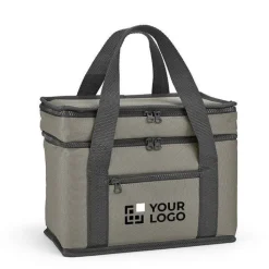 Gift Campaign Borsa termica in rPET con 2 scomparti e cerniere a iniezione termica 10l></noscript> Borse Termiche