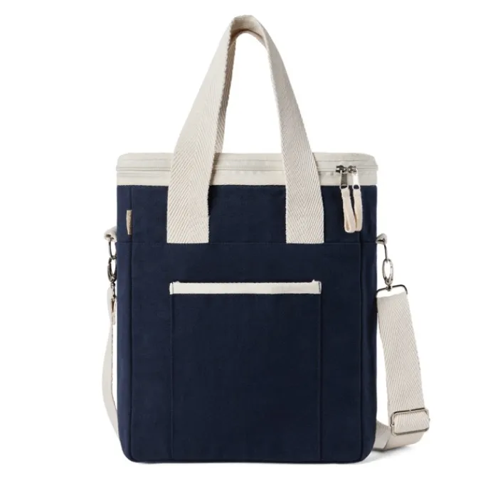 Gift Campaign Borsa termica in tela riciclata da 500 g/m2 con tracolla e maniglie> Borse Termiche