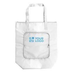 Gift Campaign Borsa termica logo ripiegabile alluminio interno manici lunghi Fresh> Borse Termiche