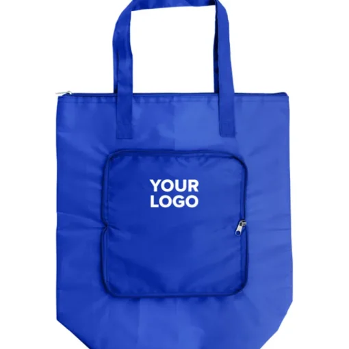 Gift Campaign Borsa termica logo ripiegabile alluminio interno manici lunghi Fresh> Borse Termiche