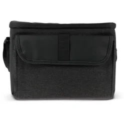 Gift Campaign Borsa termica nera promozionale in rPET con tracolla regolabile da 8l><noscript><img width=