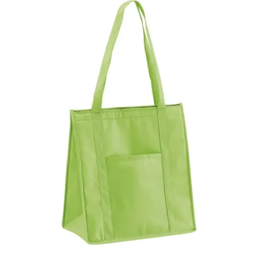 Gift Campaign Borsa termica per spesa tasca anteriore manici e soffietto Shopper> Borse Termiche