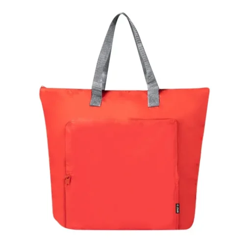 Gift Campaign Borsa termica pieghevole in RPET con cerniera e manici medi 4kg> Borse Termiche