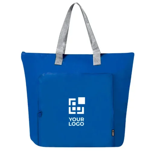 Gift Campaign Borsa termica pieghevole in RPET con cerniera e manici medi 4kg> Borse Termiche