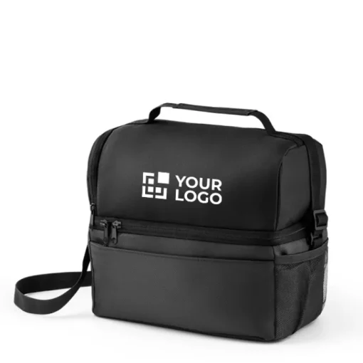 Gift Campaign Borsa termica promozionale con doppio scomparto e tasca laterale 8,5l> Borse Termiche