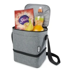 Gift Campaign Borsa termica riciclata multiscomparto tracolla regolabile Go Out><noscript><img width=