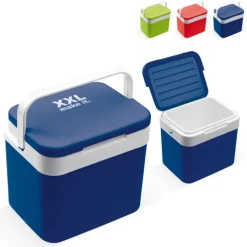 Gift Campaign Borsa termica rigida in plastica con manico di trasporto bianco da 10L></noscript> Gadget Da Mare