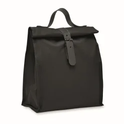 Gift Campaign Borsa termica rolltop in poliestere con manico e chiusura in pelle> Borse Termiche