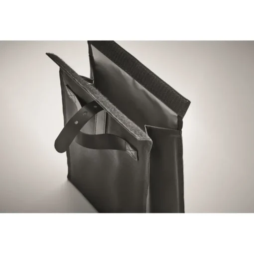 Gift Campaign Borsa termica rolltop in poliestere con manico e chiusura in pelle> Borse Termiche