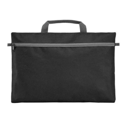 Gift Campaign Borsa ufficio pubblicitaria poliestere 600D con zip Basic> Ventiquattrore Personalizzate