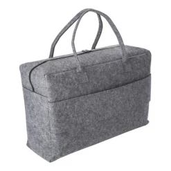 Gift Campaign borse da viaggio personalizzate in feltro RPET con ampio scomparto> Borse Da Viaggio