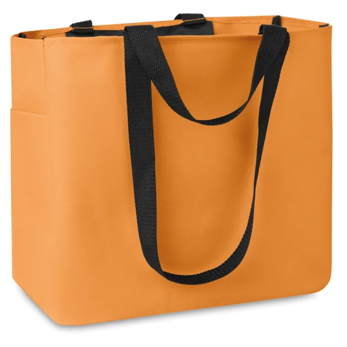 Gift Campaign Borse della spesa personalizzate con tasca laterale e interna 600D Konyu> Borse Per La Spesa|Borse Di Tela Personalizzate