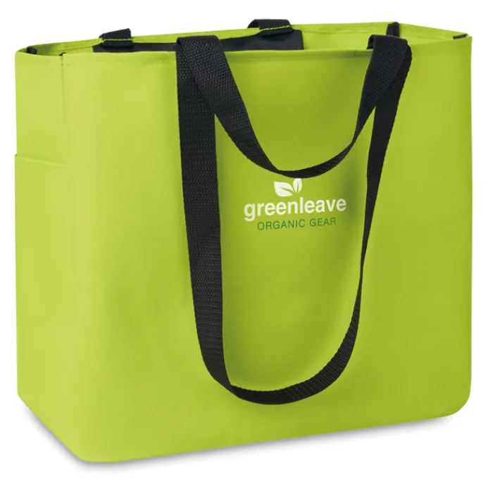 Gift Campaign Borse della spesa personalizzate con tasca laterale e interna 600D Konyu> Borse Per La Spesa|Borse Di Tela Personalizzate