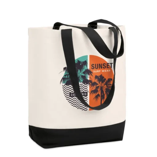 Gift Campaign Borse di tela personalizzate canvas fondo colorato 170 g/m², Promenade> Shopper In Cotone Personalizzate|Borse Di Tela Personalizzate