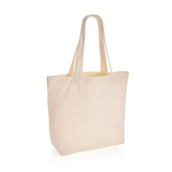 Gift Campaign Borse di tela personalizzate con tasca interna 240 g/m2 EcoTrace Raw> Gadget Ecologici|Tote Bag Personalizzate