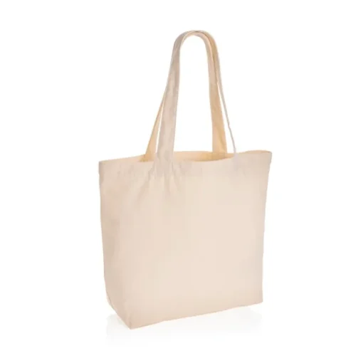 Gift Campaign Borse di tela personalizzate con tasca interna 240 g/m2 EcoTrace Raw> Gadget Ecologici|Tote Bag Personalizzate