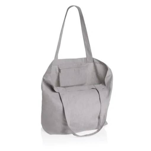 Gift Campaign Borse di tela personalizzate con tasca interna 240 g/m2 EcoTrace Raw> Gadget Ecologici|Tote Bag Personalizzate