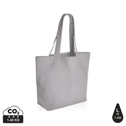 Gift Campaign Borse di tela personalizzate con tasca interna 240 g/m2 EcoTrace Raw> Gadget Ecologici|Tote Bag Personalizzate