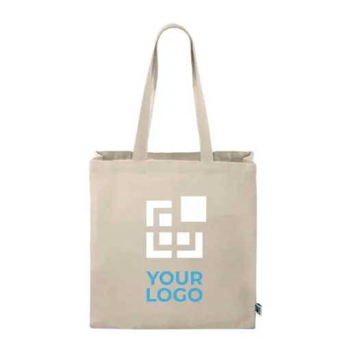 Gift Campaign Borse in cotone equo e solidale manici lunghi 280 g/m2 Phelt FairTrade> Gadget Ecologici|Shopper In Cotone Personalizzate