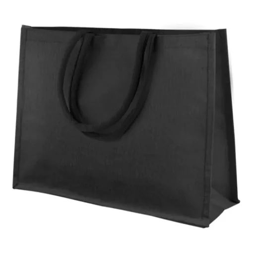 Gift Campaign Borse per la spesa personalizzate con manici da 50 cm Resistent Black> Borse Per La Spesa|Borse In Juta