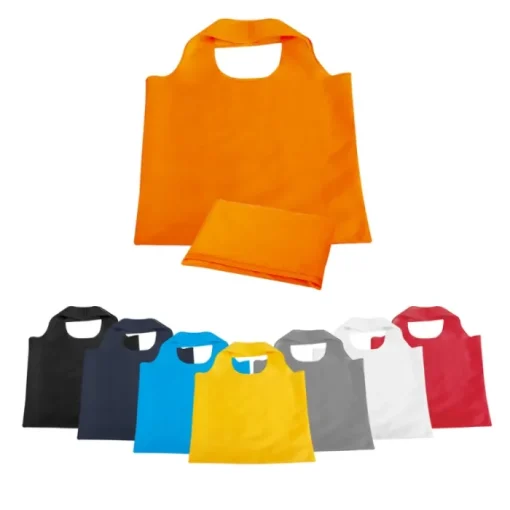 Gift Campaign Borse per la spesa richiudibili personalizzate 190T Duet> Borse Di Tela Personalizzate