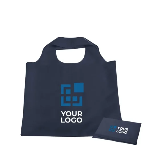 Gift Campaign Borse per la spesa richiudibili personalizzate 190T Duet> Borse Di Tela Personalizzate