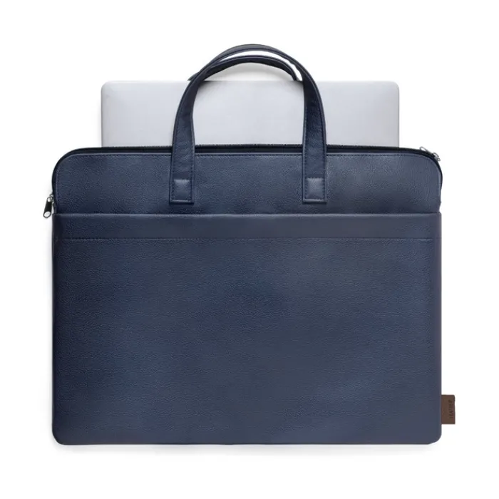 Gift Campaign Borse per ufficio personalizzate in pelle riciclata tasca frontale Recycled Leather> Ventiquattrore Personalizzate