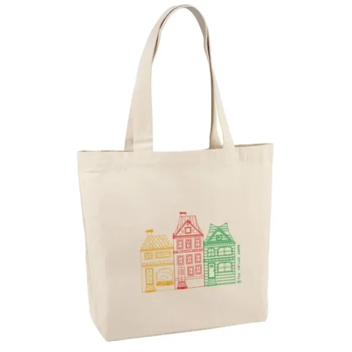 Gift Campaign Borse personalizzate di cotone con tasca interna 280 g/m2 Eco Premium> Gadget Ecologici|Tote Bag Personalizzate