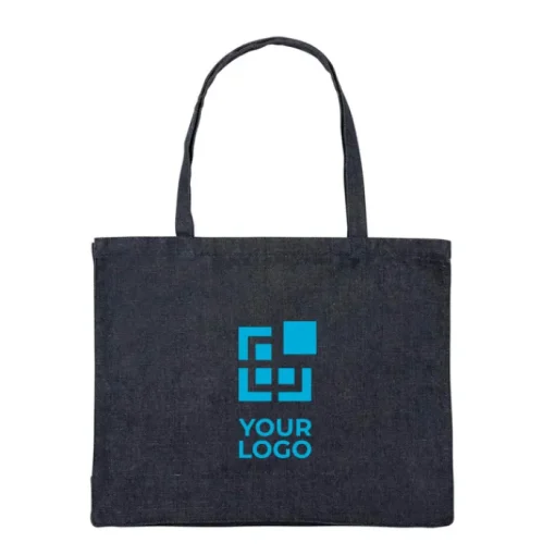 Gift Campaign Borse personalizzate in denim riciclato per la spesa 320 g/m2 Blue Denim> Gadget Ecologici|Borse Per La Spesa