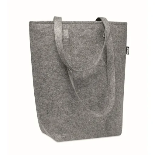 Gift Campaign Borse personalizzate in feltro con manici lunghi e soffietto RPET> Tote Bag Personalizzate|Borse Di Tela Personalizzate
