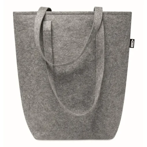 Gift Campaign Borse personalizzate in feltro con manici lunghi e soffietto RPET> Tote Bag Personalizzate|Borse Di Tela Personalizzate