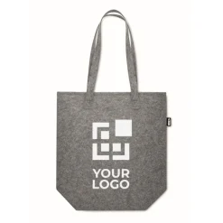 Gift Campaign Borse personalizzate in feltro con manici lunghi e soffietto RPET></noscript> Tote Bag Personalizzate|Borse Di Tela Personalizzate