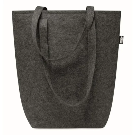 Gift Campaign Borse personalizzate in feltro con manici lunghi e soffietto RPET> Tote Bag Personalizzate|Borse Di Tela Personalizzate