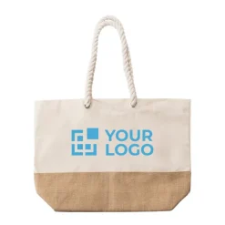 Gift Campaign Borse promozionali di juta con manici resistenti Jute Summer> Borse In Juta