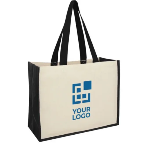 Gift Campaign Borse pubblicitarie in juta e canapa interni laminati Jute Beach> Borse Di Tela Personalizzate|Borse In Juta