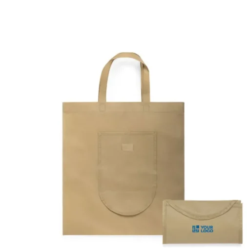 Gift Campaign Borse spesa pieghevoli personalizzate in tnt 80 g/m2 Gourmet> Shopper Tnt