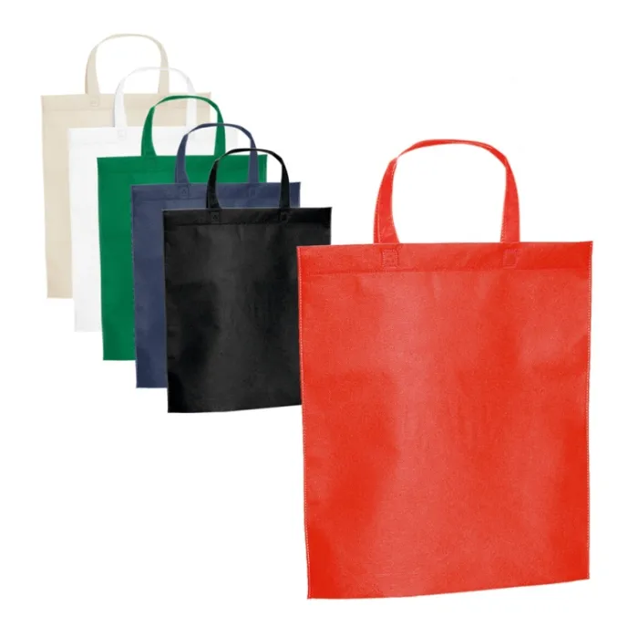Gift Campaign Borse tnt personalizzate classiche con manici corti 80 g/m2 Basis> Shopper Tnt