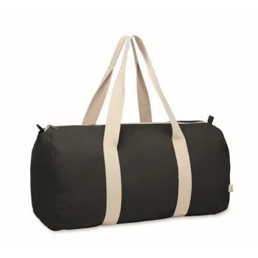 Gift Campaign Borsone con tasca laterale in cotone e poliestere riciclato 320 g/m²> Borse Da Viaggio