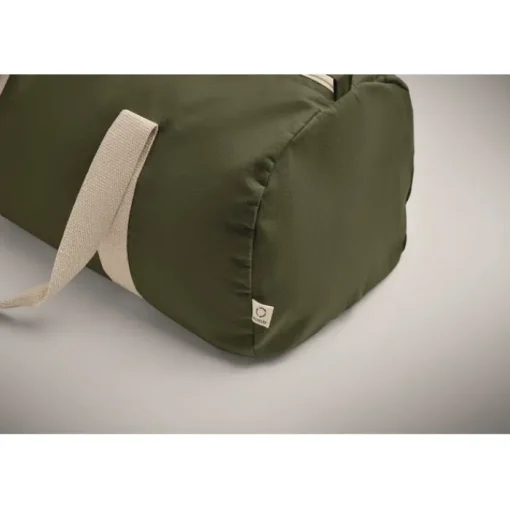 Gift Campaign Borsone con tasca laterale in cotone e poliestere riciclato 320 g/m²> Borse Da Viaggio
