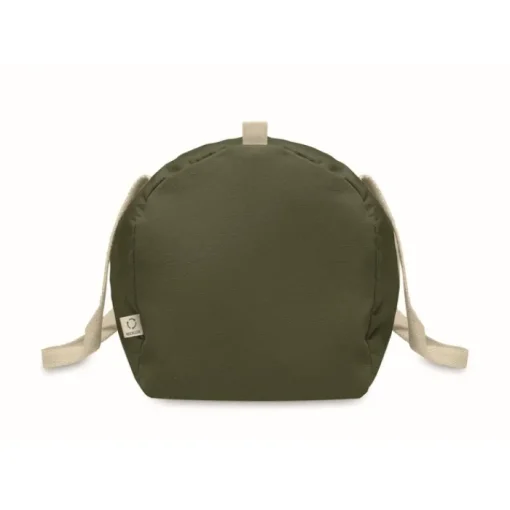 Gift Campaign Borsone con tasca laterale in cotone e poliestere riciclato 320 g/m²> Borse Da Viaggio