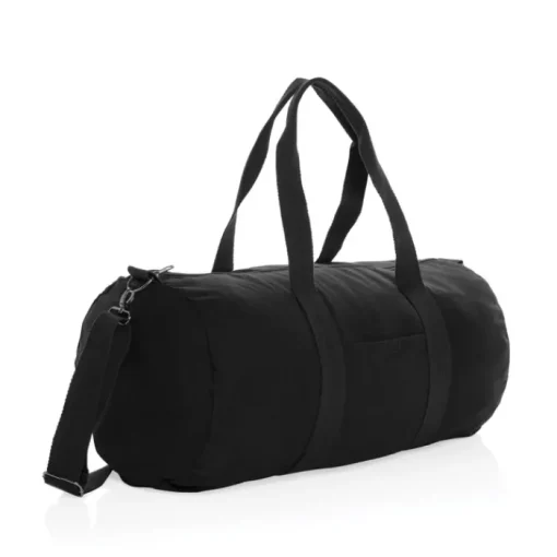 Gift Campaign Borsone da viaggio con logo riciclato colore naturale EcoTrace Raw> Gadget Ecologici|Borse Da Viaggio