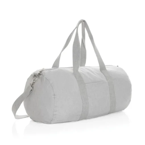 Gift Campaign Borsone da viaggio con logo riciclato colore naturale EcoTrace Raw> Gadget Ecologici|Borse Da Viaggio
