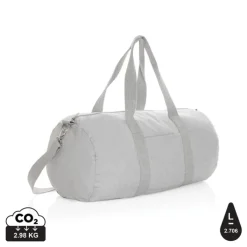 Gift Campaign Borsone da viaggio con logo riciclato colore naturale EcoTrace Raw></noscript> Gadget Ecologici|Borse Da Viaggio