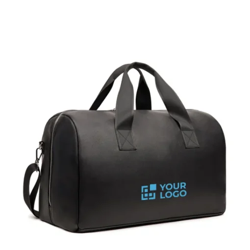 Gift Campaign Borsone da viaggio in poliestere e PU riciclato con ampio scomparto> Borse Da Viaggio