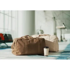 Gift Campaign Borsone da viaggio in tessuto riciclato 450g/m² con manici e tracolla></noscript> Borse Da Viaggio