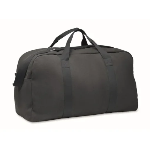 Gift Campaign Borsone da viaggio in tessuto riciclato 450g/m² con manici e tracolla> Borse Da Viaggio