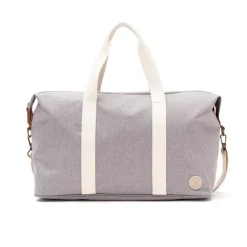 Gift Campaign Borsone da viaggio riciclato bicolore dettagli eleganti ecopelle Jasper> Borse Da Viaggio