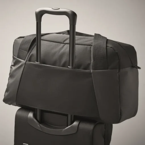 Gift Campaign Borsone sportivo da viaggio in 300D ripstop con dettagli in PU> Borse Da Palestra|Borse Da Viaggio