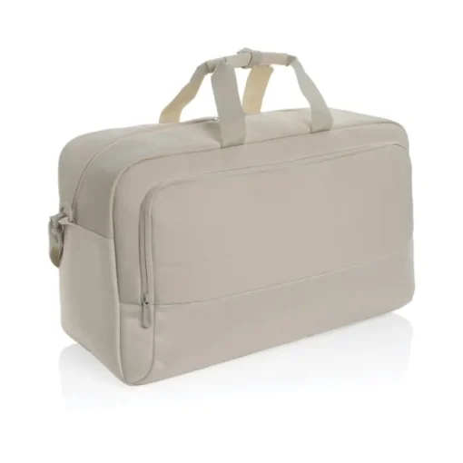 Gift Campaign Borsoni da viaggio personalizzati in rPET con scomparto e fascia per trolley> Borse Da Viaggio